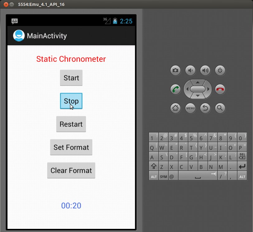 cronometer android