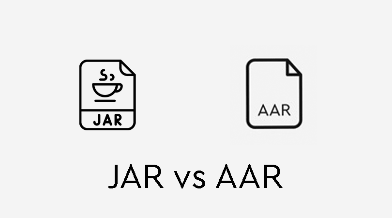 تفاوت کتابخانه aar و jar